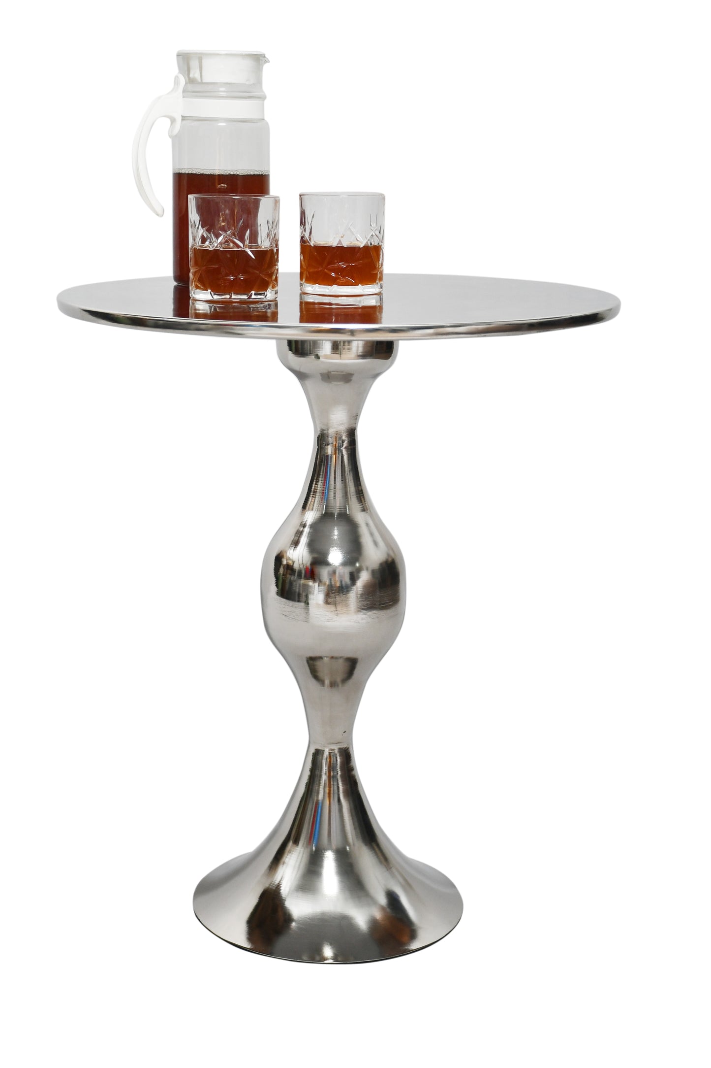 Silver End Table
