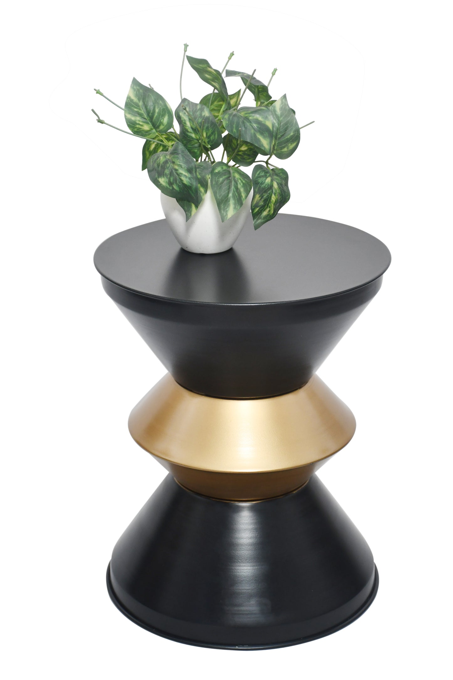 Black & Gold Damru Table