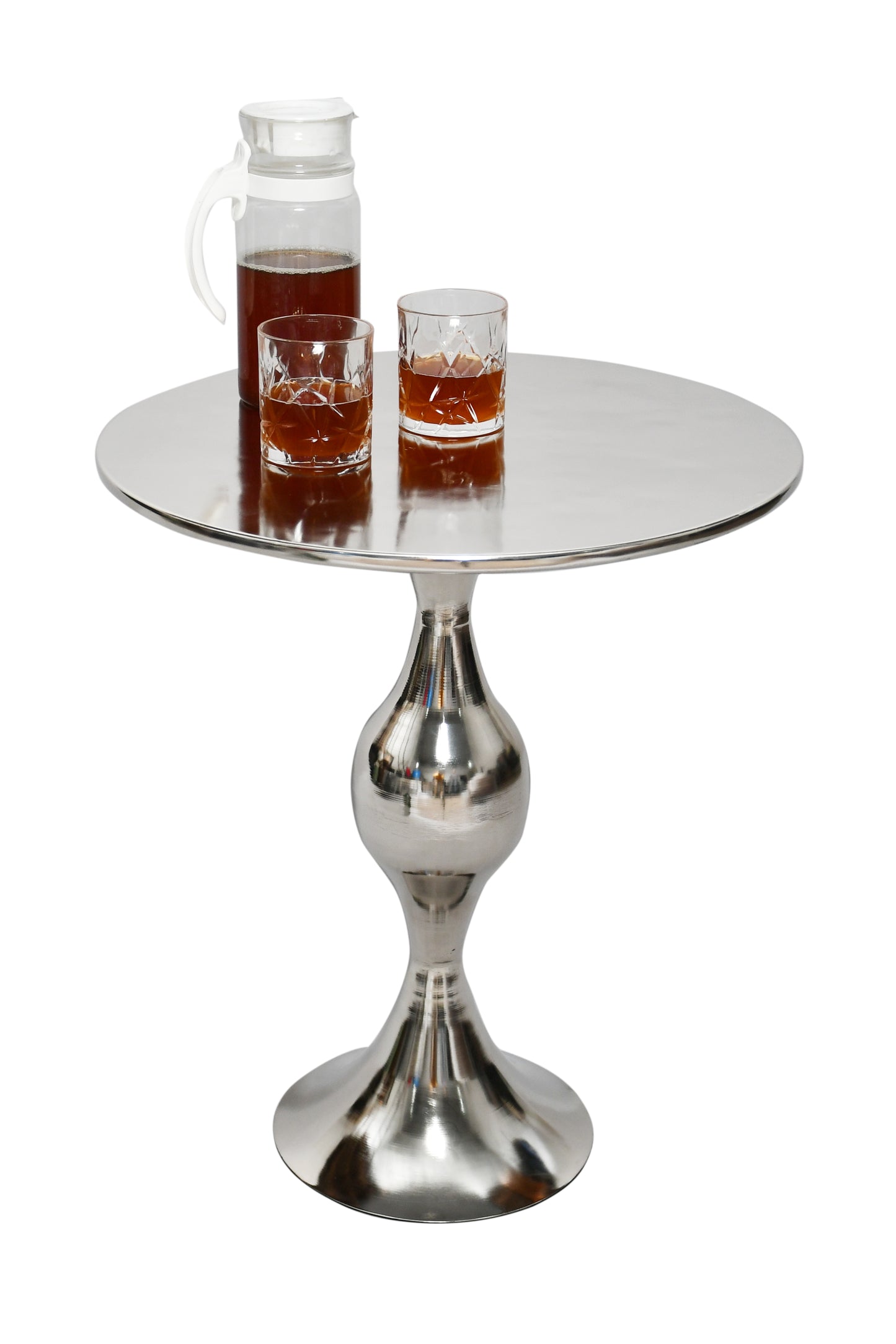 Silver End Table